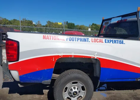 2016 Chevrolet Silverado 2500Hd Wt from USA, damaged, VIN 1GC0CUEG5GZ253258